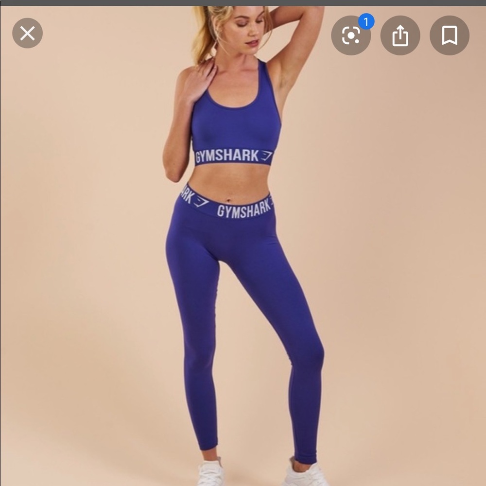 Gymshark indigo fit BRA